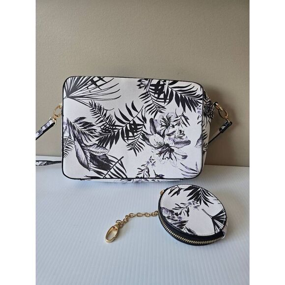 Crossbody Bag with Matching Coin Purse - Picture 1 of 9